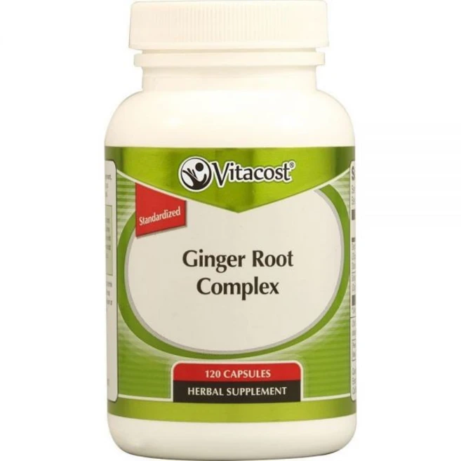 Vitacost Ginger Root Complex - Standardized -- 120 Capsules, 1개 - 쿠팡