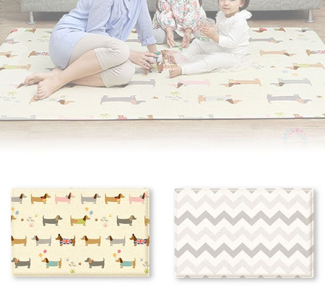 아기 유아 놀이방 층간소음 바닥매트(200x140x1.2) jeo4+1fTr