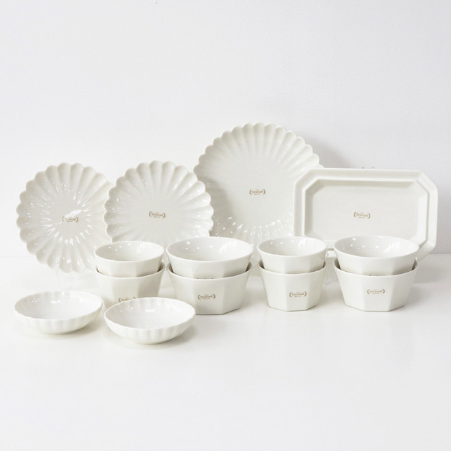 시라쿠스 프리즈 4인세트, 화이트, 14p