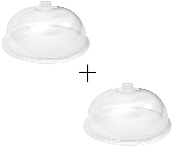 [DAMDA] 다용도 음식덮개 전자레인지 푸드커버, 1개, 1+1 (총2P)