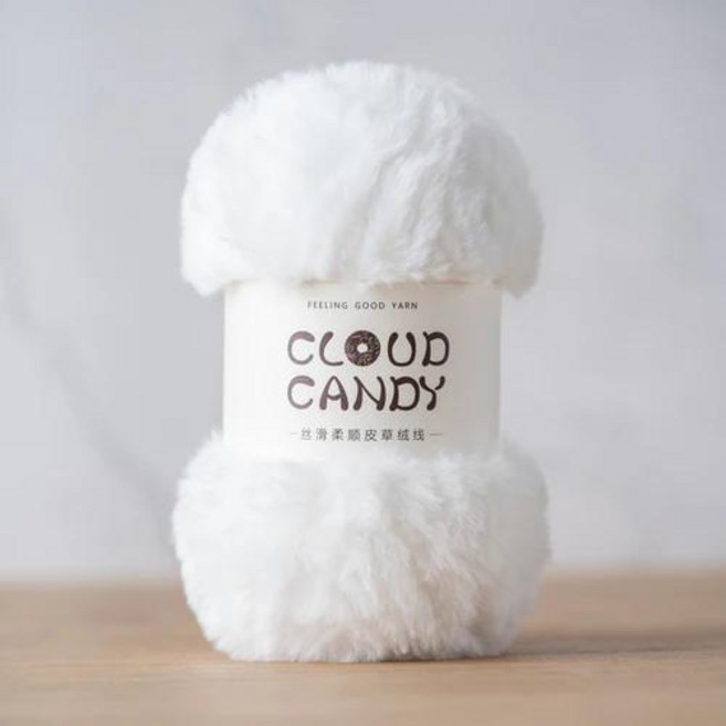 면사 뜨개실 100 폴리에스터 인조 모피 원사 수제 스카프 액세서리 및 담요 베개 커버에 사용 부드러운, 4)04