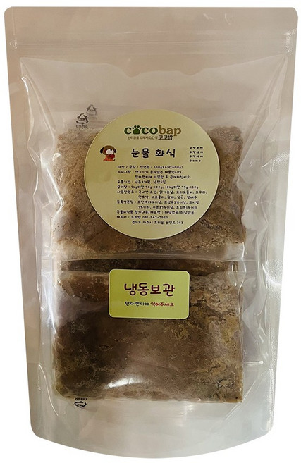 눈물화식(100g x 6개), 6개, 100g, 오리