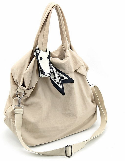 미쓰백 Mentor 가벼운 숄더백 나일론 캐주얼 여성 가방 에코백 보부상 쇼퍼백 여자 크로스백 + 구성품 증정