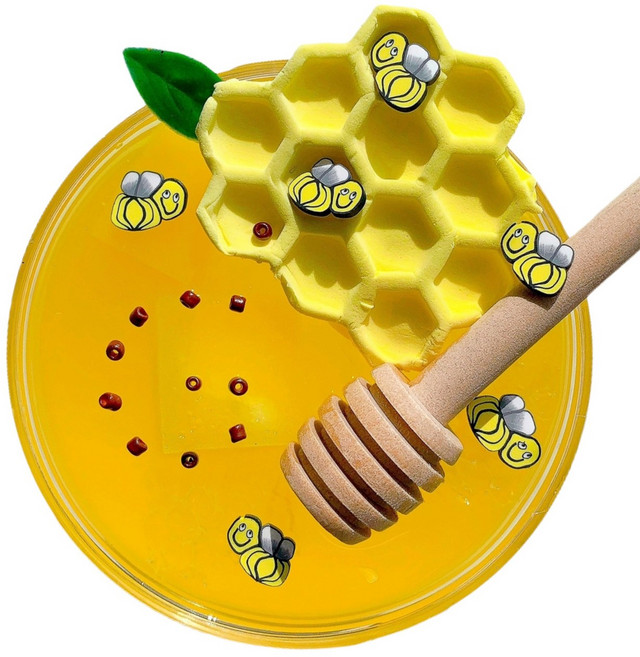 오마이슬라임 꿀양집, 혼합색상, 1개