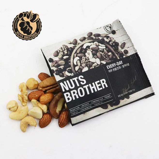 너츠브라더 하루한줌견과 블랙라벨, 25g, 100개 - 쿠팡