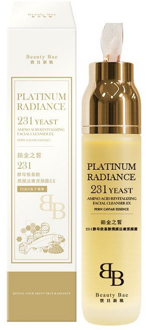 Beauty Bae 231酵母胺基酸潤顏活膚潔顏露EX PDRN鮭魚魚子精華, 1個, 100ml