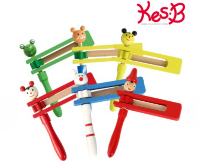 [캐스B]맑은소리 원목악기 라쳇, 1개