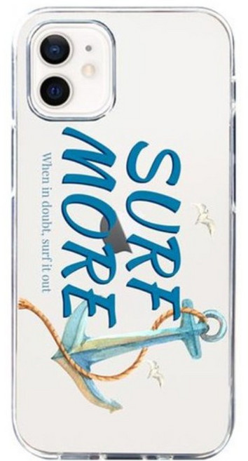 리미티드 서핑 서퍼 일러스트 디자인 썸머 여름 감성 아이폰 젤리케이스 투명 젤리 소프트 핸드폰케이스 휴대폰케이스