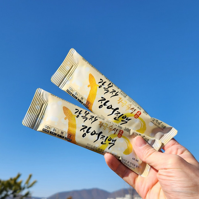 황금숙성 장어 진액 지리산 남성 보양식 스태미너 엑기스 건강 즙 기력 원기 회복, 30개, 60ml