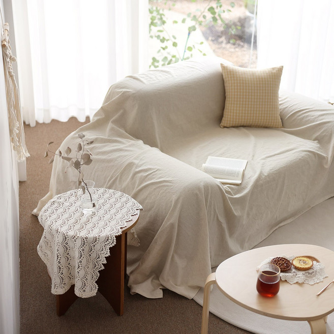 벨라이프 내츄럴 2인용 3인용 4인용 쇼파덮개 소파커버, 01.2인