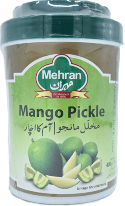 MEHRAN Mango Pickle (Achar) 400g 망고 피클 1개