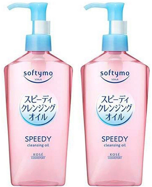 KOSE 소프티모 스피디 클렌징 오일, 240ml, 2개
