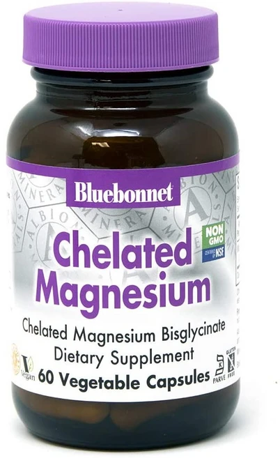 bluebonnet 블루보넷 킬레이트 마그네슘, 60정, 2개 - 쿠팡