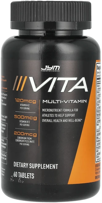 몸관리하세요 겨울입니다 JYM Supplement Science Vita 종합비타민 60정 특별관리진행, JYMSupplementScienceVita종합비타민6, 1개 - 쿠팡