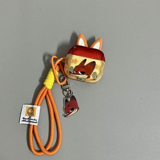 주토피아 주디 닉 에어팟 귀여운 케이스, 1개, B, airpods Pro1/Pro2