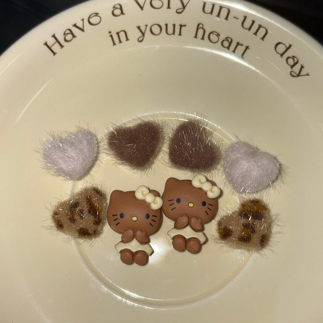 태닝키티 가을겨울 털 신발참 파츠