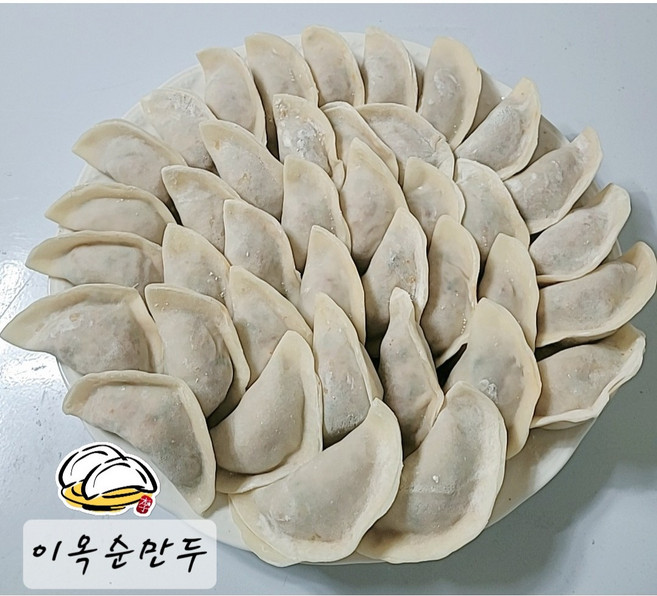 강원도 이옥순 손만두 국산김치만두 수제 김치고기만두1kg매콤한맛, 김치고기[아주매운땡초]만두, 1kg