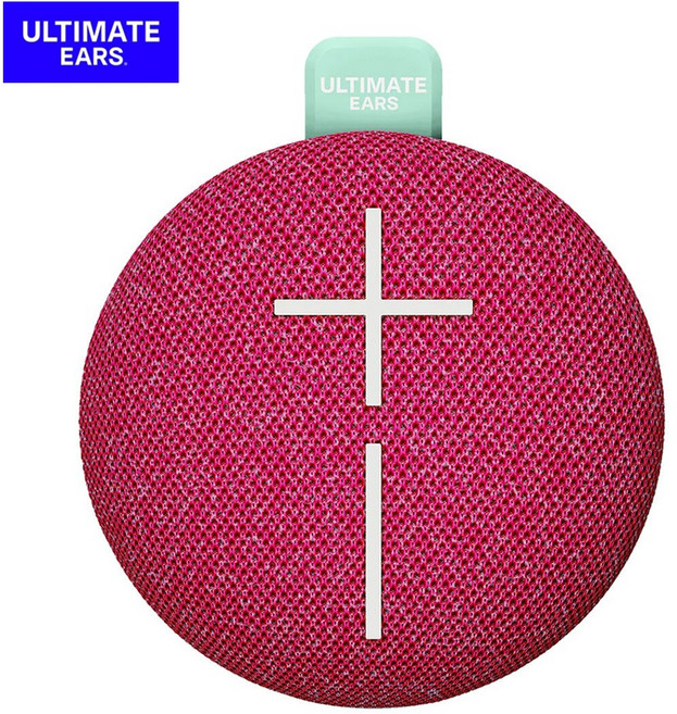 얼티밋 이어스 미니롤 울트라 포터블 블루투스 스피커 IP67 방진 (관부가세포함_미국정품), Pink