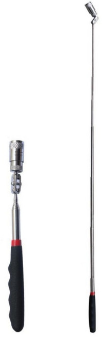 공구PXJ LED 자석봉 자석망대 수거봉 자석픽업, 1개