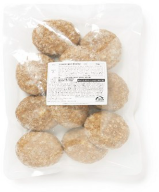 [다만세푸드] 아워홈 한입 고구마 함박 스테이크 1kg, 1개