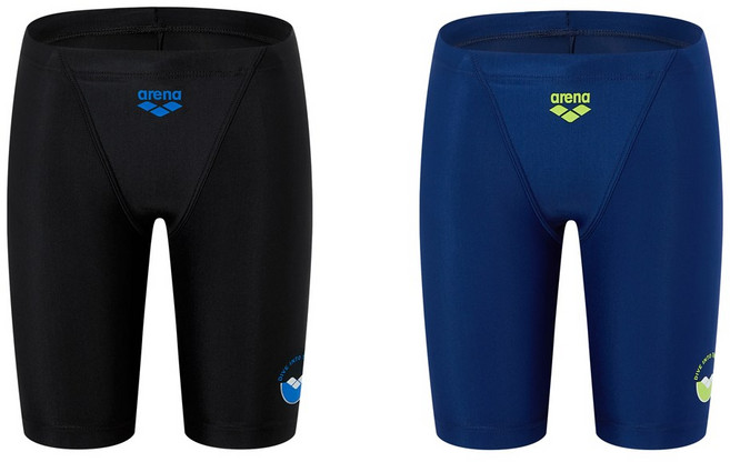 아레나 생존수영키트 다이브 남아동 4부 수영복 A5SB1PB13 AYAB1PB01 BLK