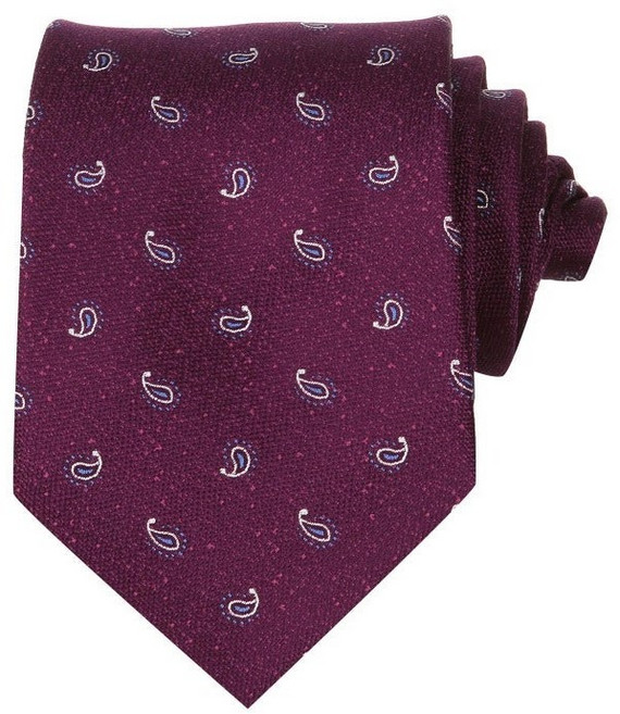 타운젠트 퍼플 페이즐리 넥타이 E311PP