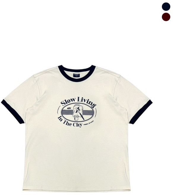 닉스 NIX 남) BREAD 그래픽 반팔 티셔츠(FNRMCTR183P)