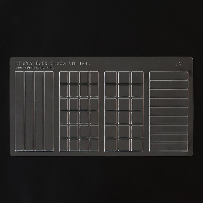 심플리 바크초콜릿 4구 몰드, 1개