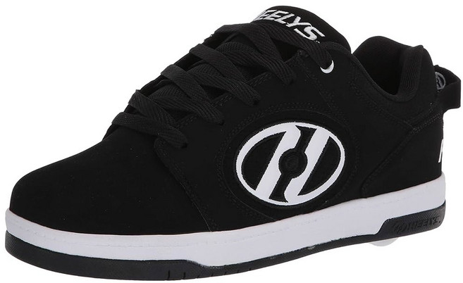 HEELYS 남성용 보이저 테니스화 블랙/화이트 9 US, Black/White, 10 Women/9 Men, 1개