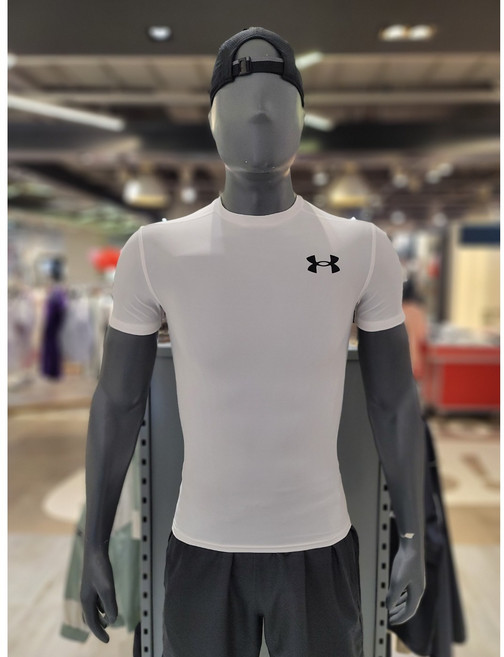 언더아머 남성 HeatGear OG 컴프레션 반팔 티셔츠 1387560-100
