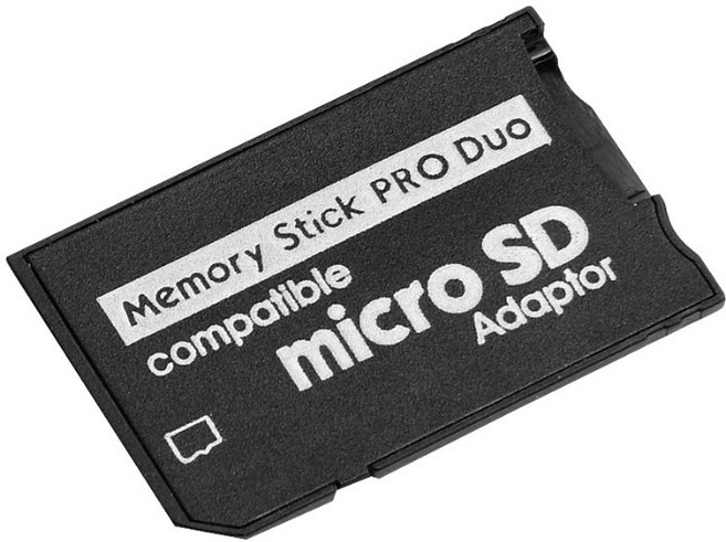 메모리 스틱 프로 듀오 리더 MS PRO DUO 변환 어댑터 PSP