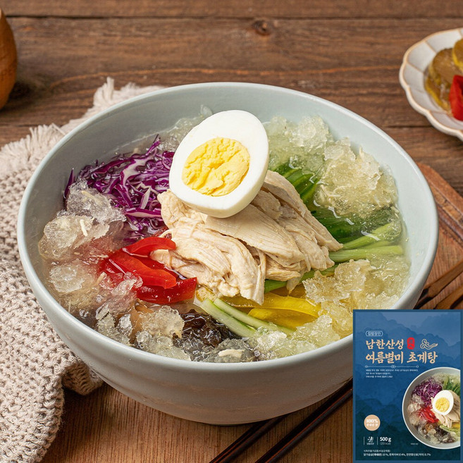 [냉동] 집밥장인 남한산성 여름별미 초계탕 500g X 5팩, 1개, 2.5kg