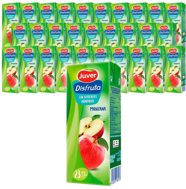 후버 디스프루타 사과 주스, 30개, 200ml
