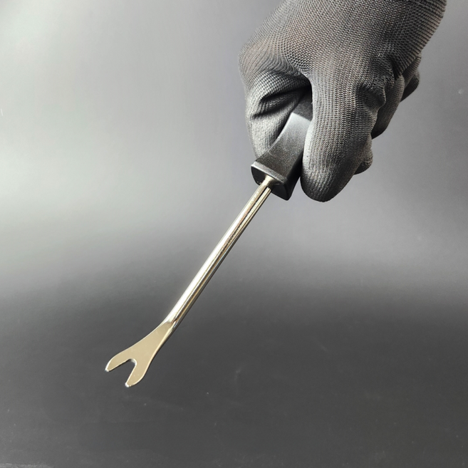 툴메이트 차량 핀셔 드라이버 클립 리무버 핀셔 못빼기 압정뽑기 핀제거 핀뽑기, 1개