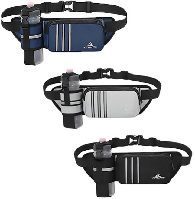 헬로리빙 다기능 스포츠 등산 파우치 물병 허리가방 힙색