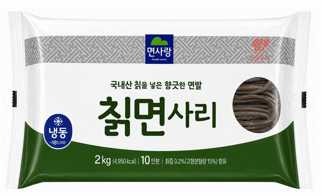 면사랑 칡냉면 2kg 칡냉면사리 10인분, 1개