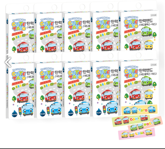 타요 탄력밴드 에드플렉스-에스, 10개, 16개입