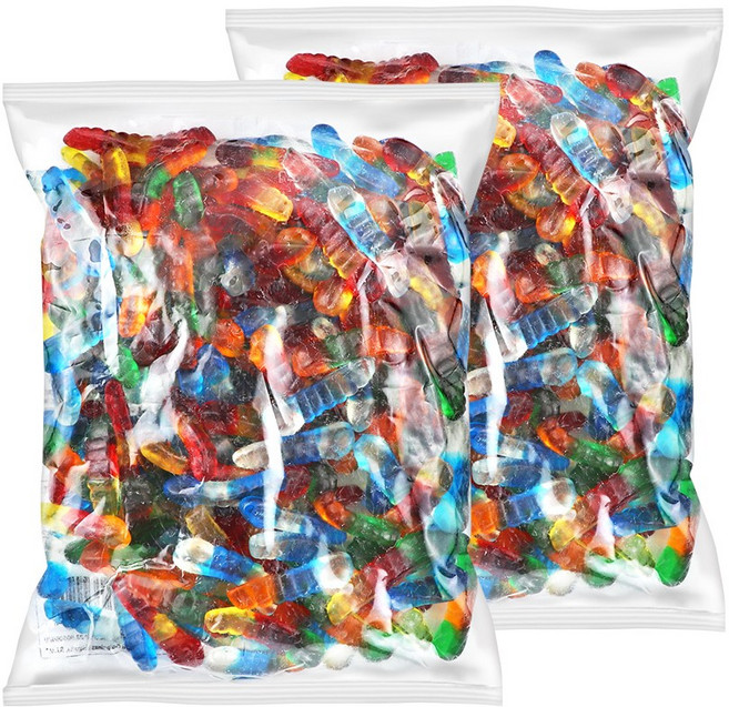 피니 웜 젤리, 1kg, 2개