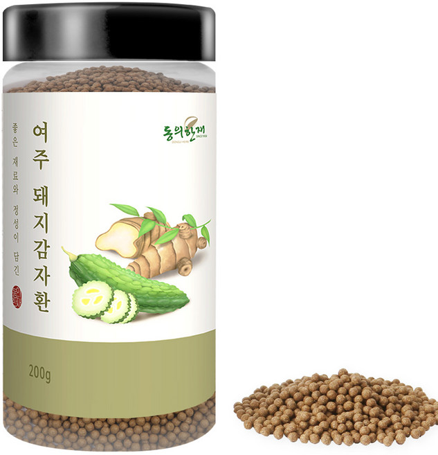 동의한재 여주 돼지감자환, 200g, 1개