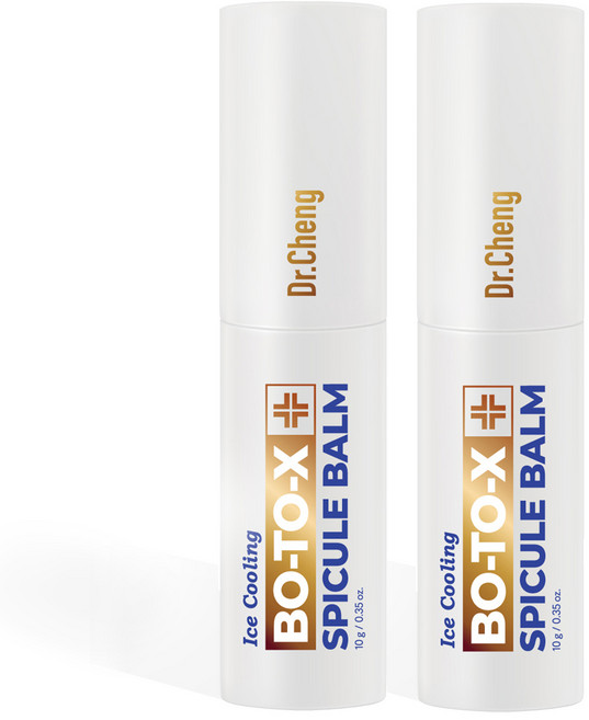 멀티밤 팔자주름 목주름 입가주름 눈가주름 아이스쿨링 스피큘 스틱밤 10gx2개 닥터청 DR.CHENG, 2개, 10g