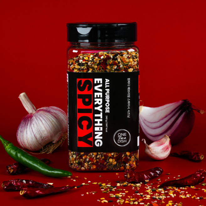 원파디 에브리띵 스파이시 시즈닝 | 에브리띵 베이글 시즈닝 매운맛, 1개, 240g