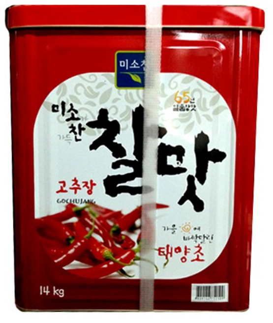 요리 찰맛 고추장 14kg 미소찬, 1개