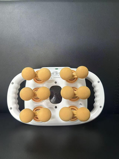 충전식 무선 온열 종아리 마사지기 발 목 어깨 허리 겸용 다기능, 업그레이드 YM-60-12 화이트 교체 6헤드, 기본 모델명/품번