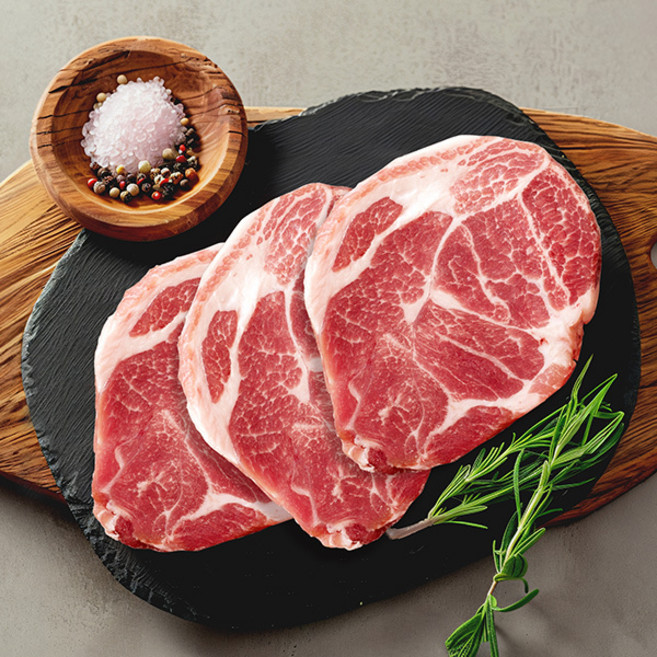 [이푸른] 캐나다 돼지 목살 500g, 1개