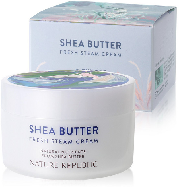 네이처리퍼블릭 수분크림 지복합성 쉐어버터 스팀크림 100ml 1개