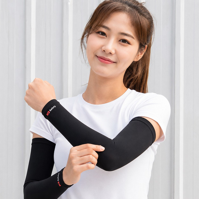 K2 쿨토시 프리미엄 팔토시 여름 등산 캠핑 낚시 다용도 슬리브 자외선 차단, 화이트, 1개