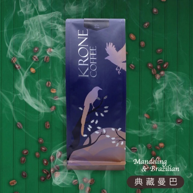 KRONE 皇雀 典藏曼巴綜合咖啡豆 中焙, 1個