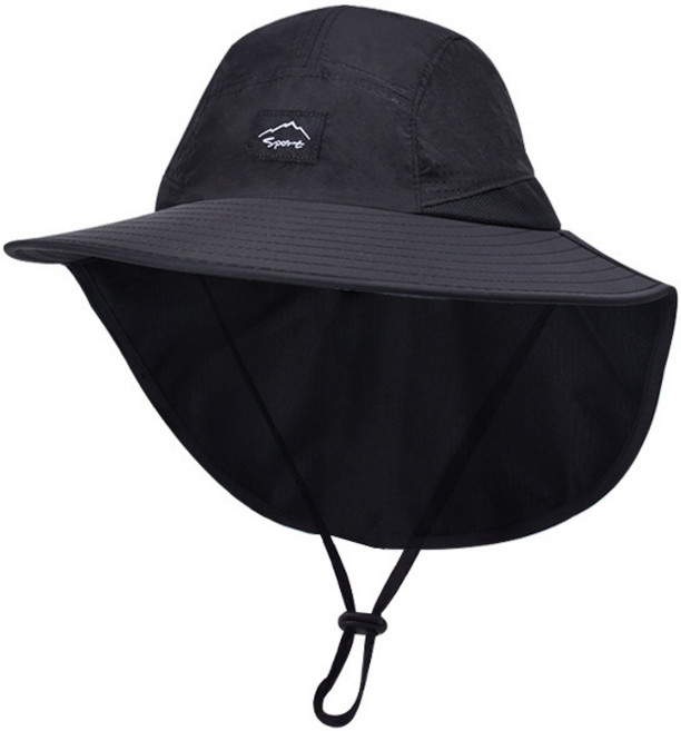 戶外防曬遮陽帽 登山釣魚帽 寬簷設計