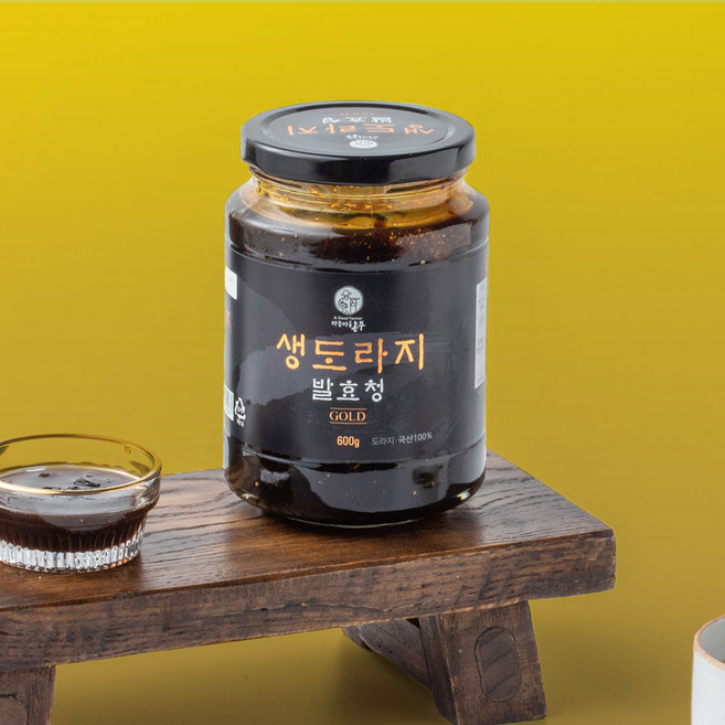 마음바른농부 생도라지 발효청, 600g, 1개