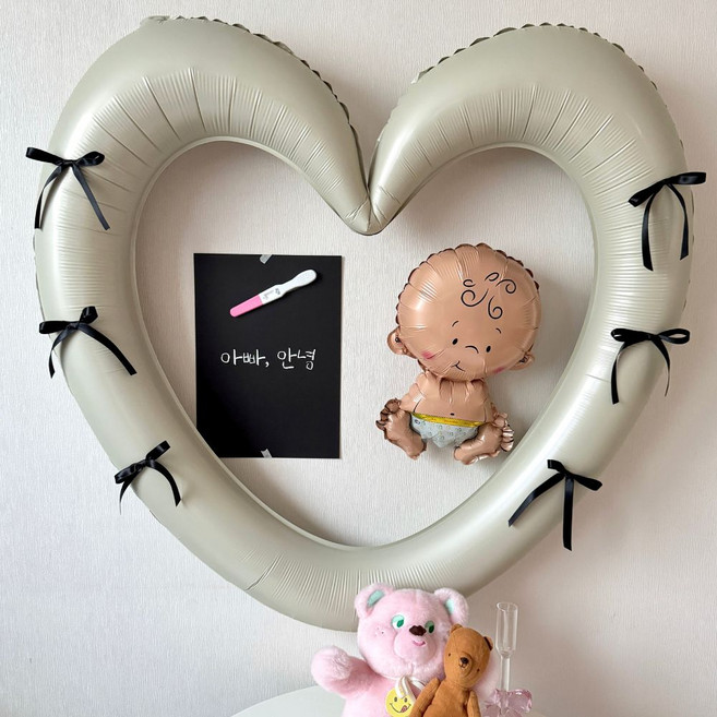 히얼투파티 남편 임밍아웃 이벤트 둘째, 1세트, 1. 크림_아빠안녕_블랙